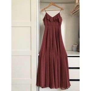 BHLDN Mila Dress in Cinnamon Rose by Jenny Yoo
